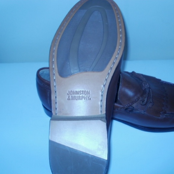 Johnston & Murphy Men\'s Leather Kiltie Loafer